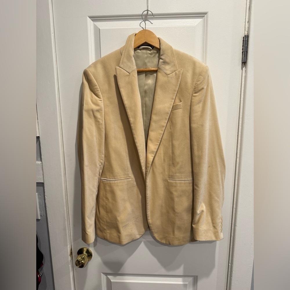 Zara Beige Men's Blazer